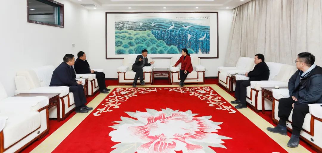 阐扬产业优势 助力村落振兴 | 民权县委副书记、县长王静娴会见关晓彦董事长一行