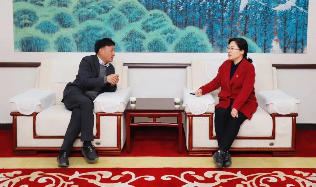 阐扬产业优势 助力村落振兴 | 民权县委副书记、县长王静娴会见关晓彦董事长一行