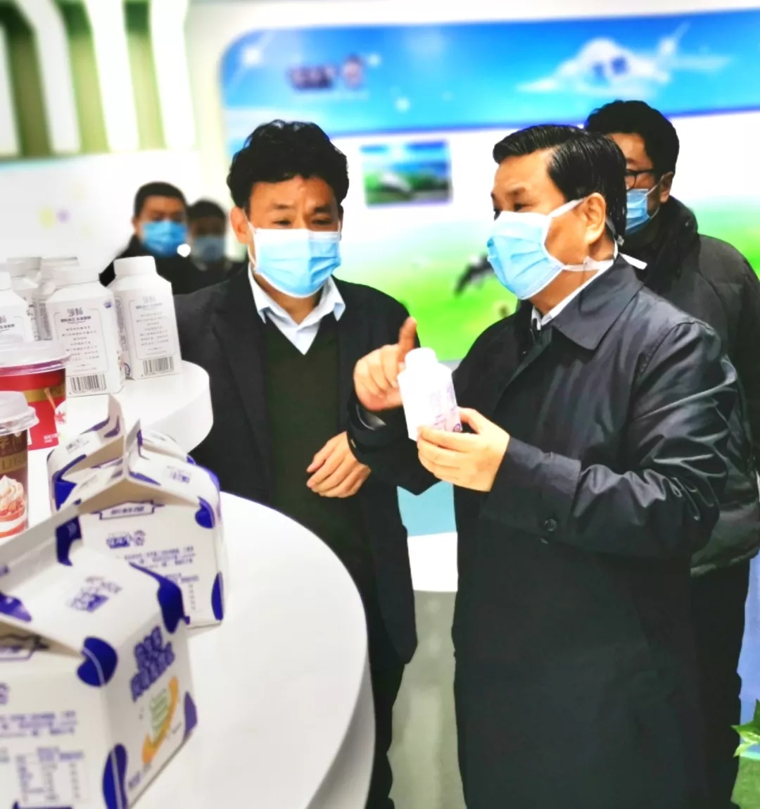 快讯丨河南省副省长武国定光临QMH官网乳业集团调研沉点保险企业复工复产情况
