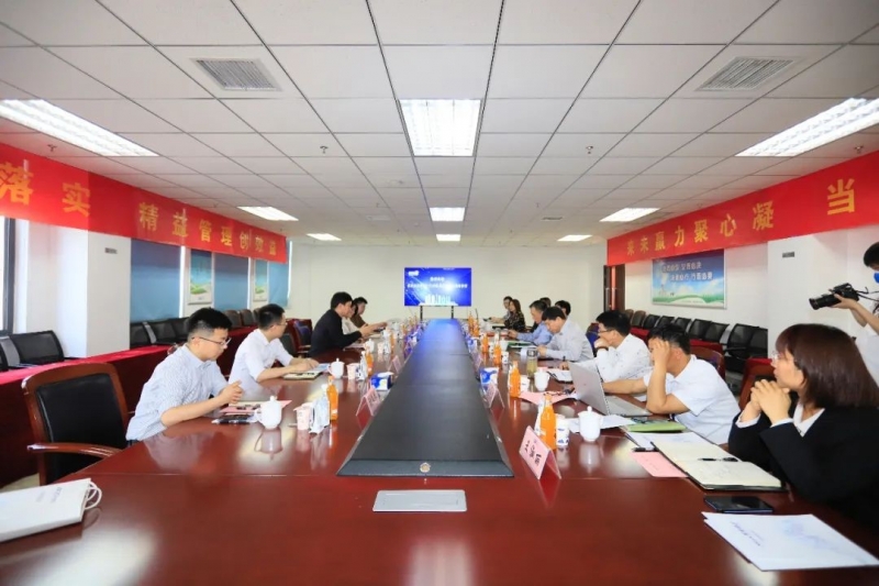 QMH官网丨北京家音顺达光临QMH官网乳业集团参观访谈