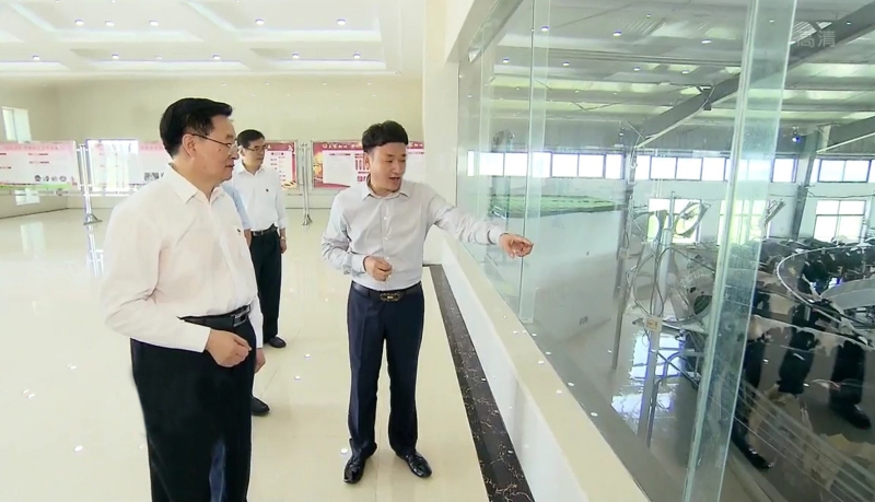 省委书记王国生到河南QMH官网乳业集团·新蔡瑞亚牧业有限公司调研