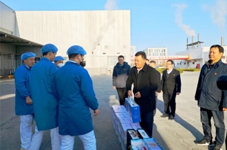 春节送温暖，慰问暖人心丨集团党委书记、董事长慰问春节期间坚守岗位的一线职工